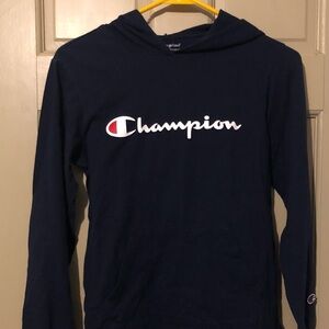 Champion Kids Navy Hoodie